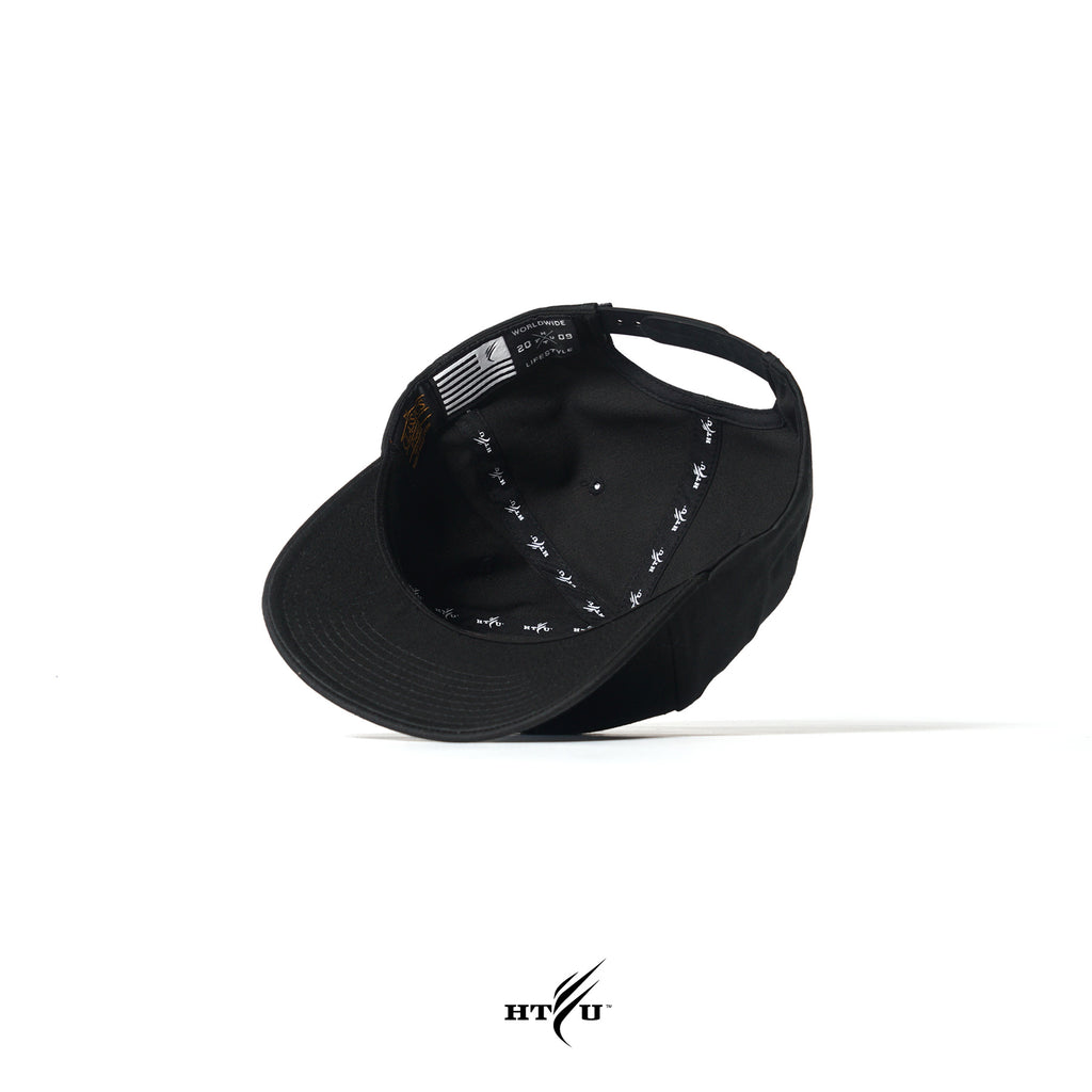 Censor Bar Snapback - Black