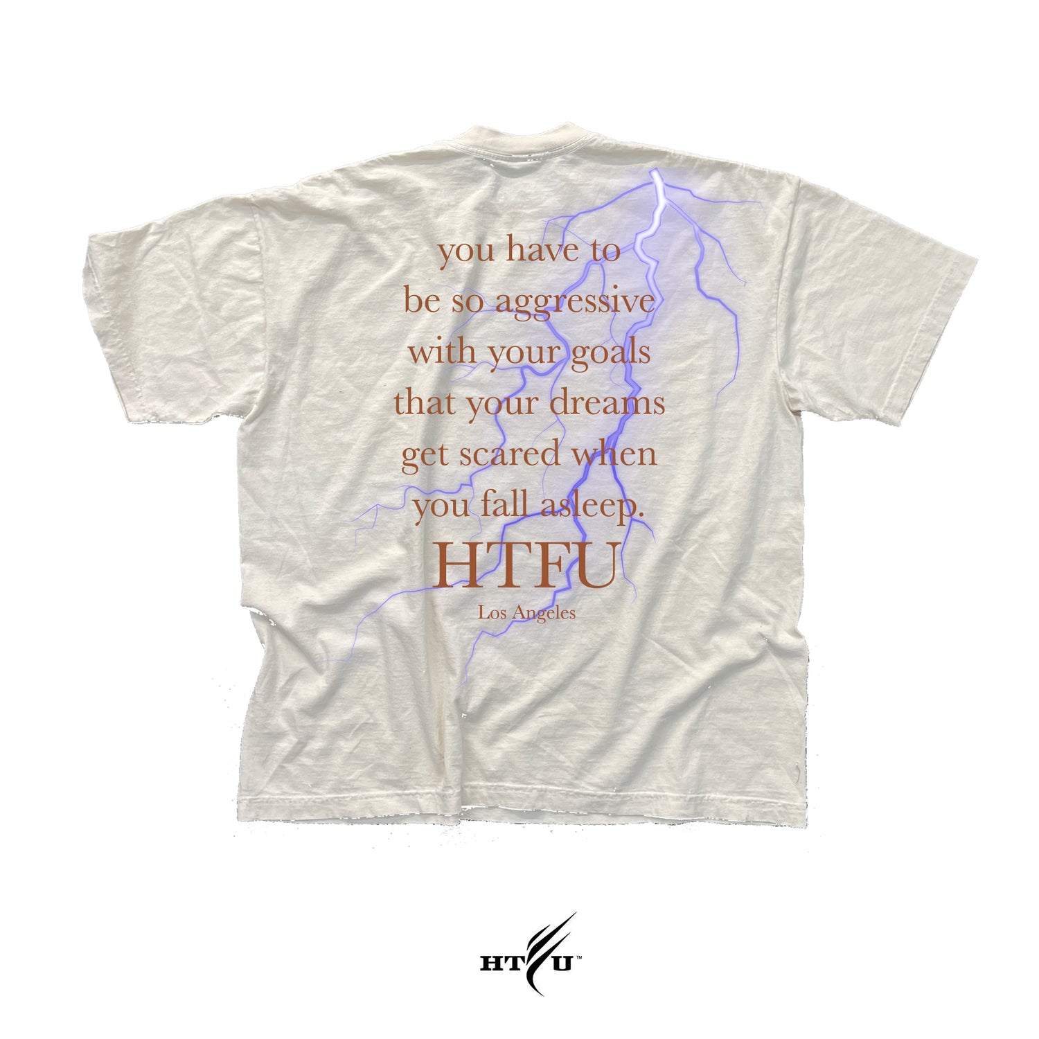 Relentless Tee - Standard Fit Tee - Cream
