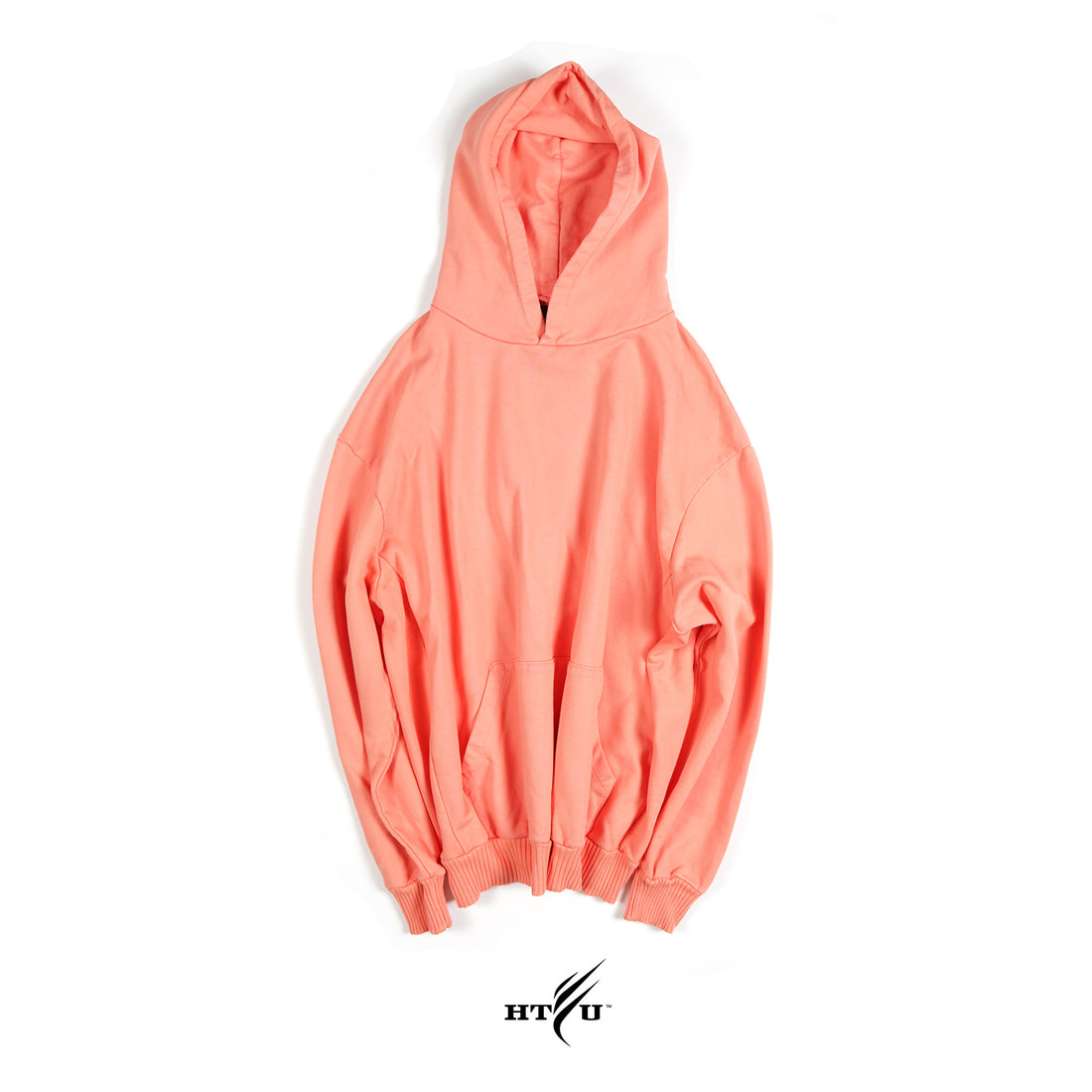 HTFU Oversized Hoodie - Salmon