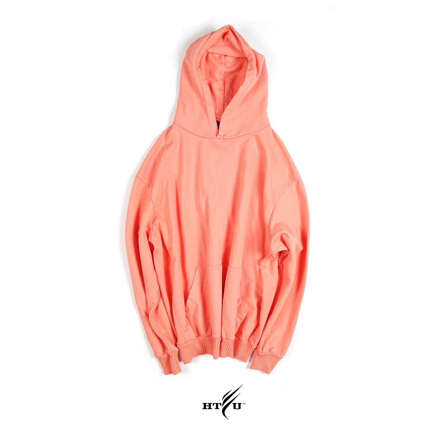 HTFU Oversized Hoodie - Salmon
