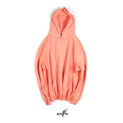 HTFU Oversized Hoodie - Salmon