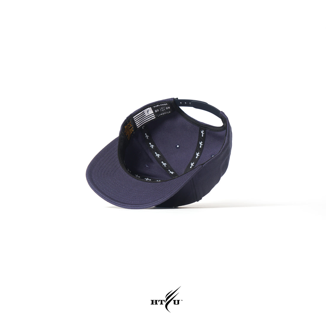 Script Snapback - Navy Blue