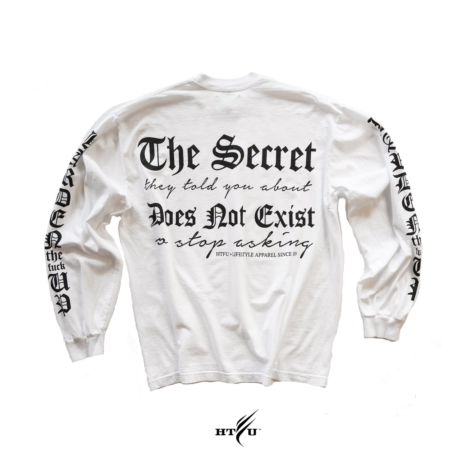 Secret LS Tee - White