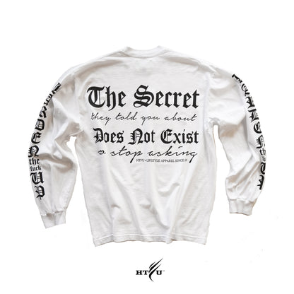 Secret LS Tee - White
