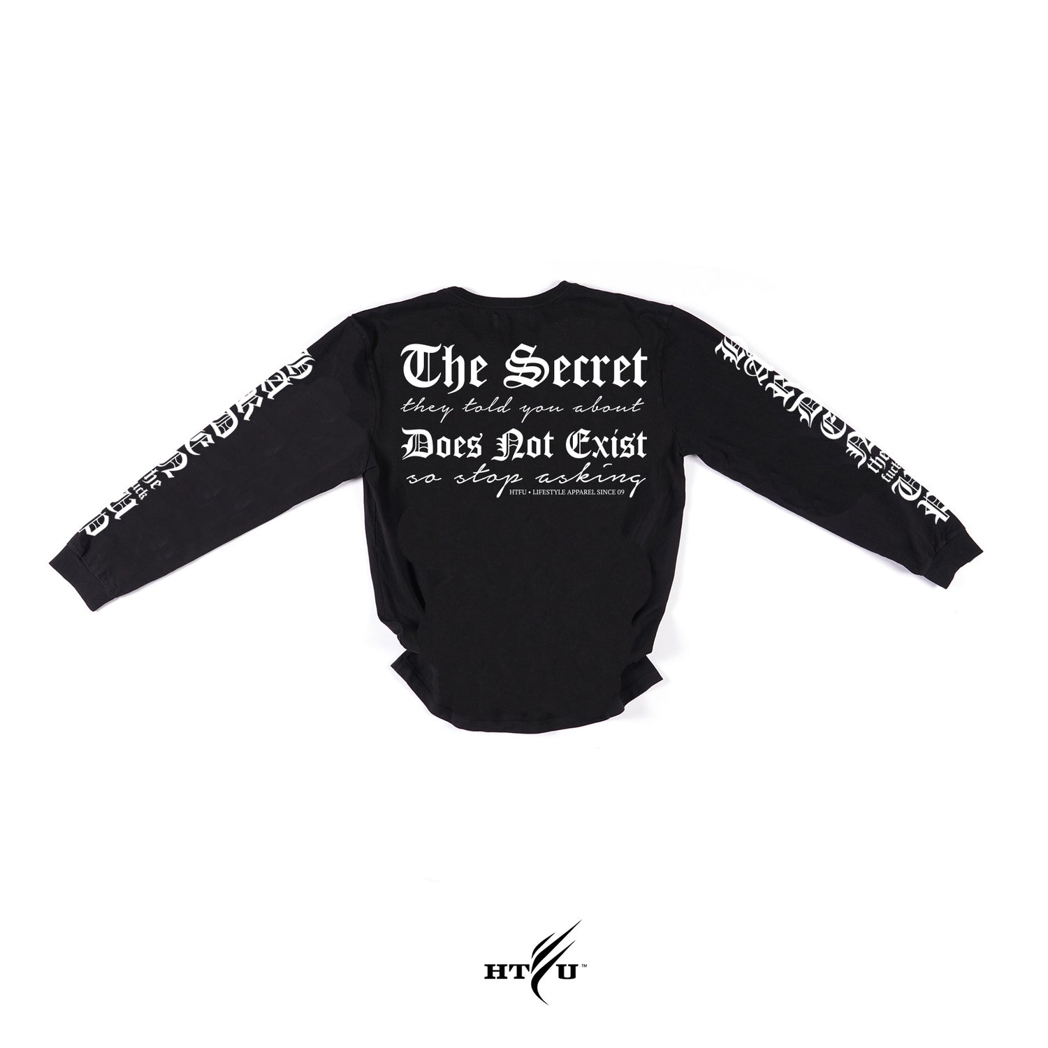 The Secret LS Tee - Black