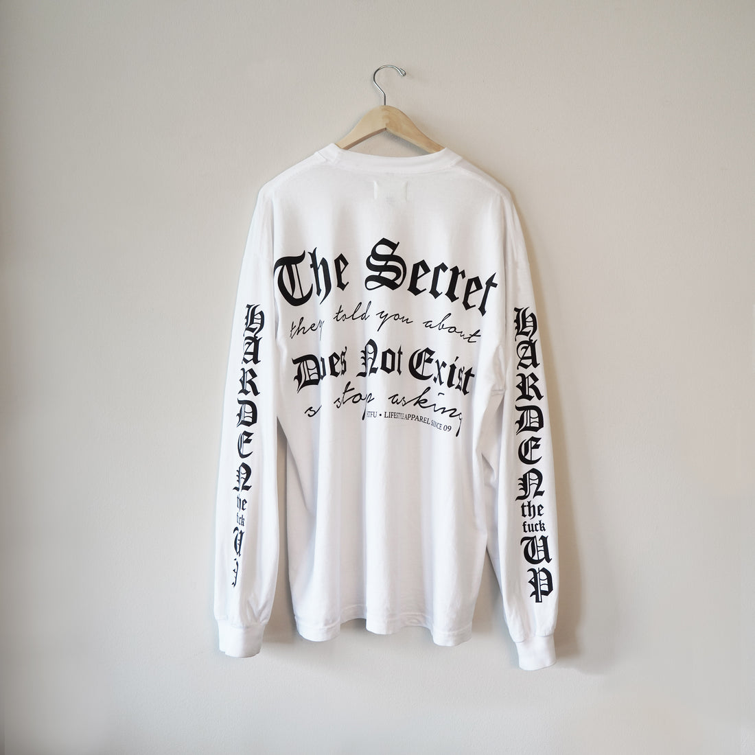 Secret LS Tee - White