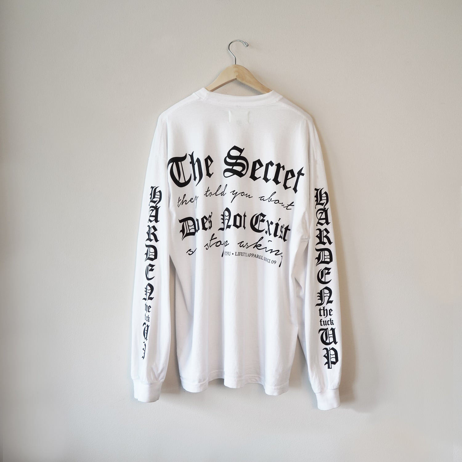 Secret LS Tee - White