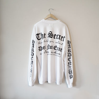 Secret LS Tee - White